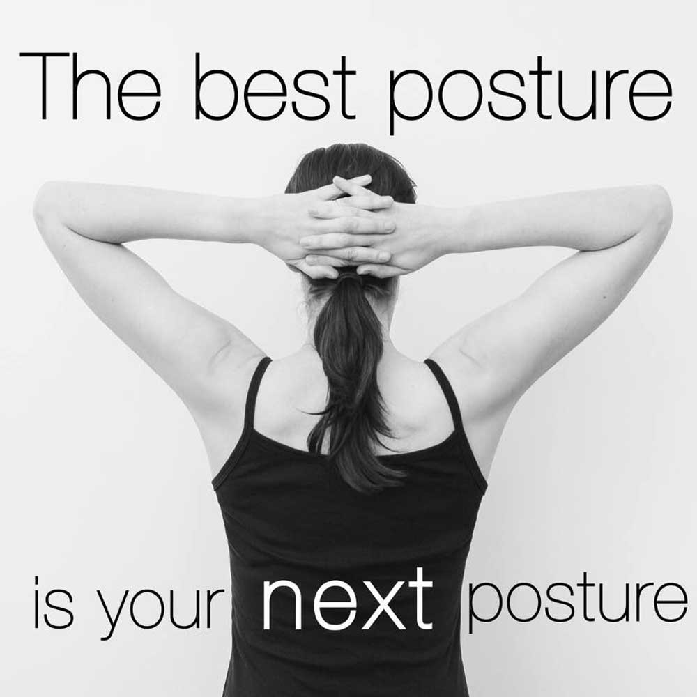 Best posture image of stretching