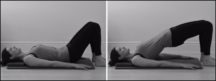 Bridge exercise for glutes strengthening