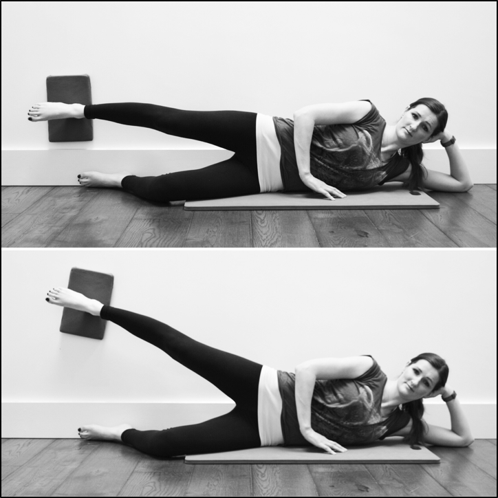 Gluten strengthening exercise against a wall