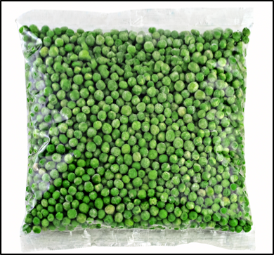 frozen peas for pain relief