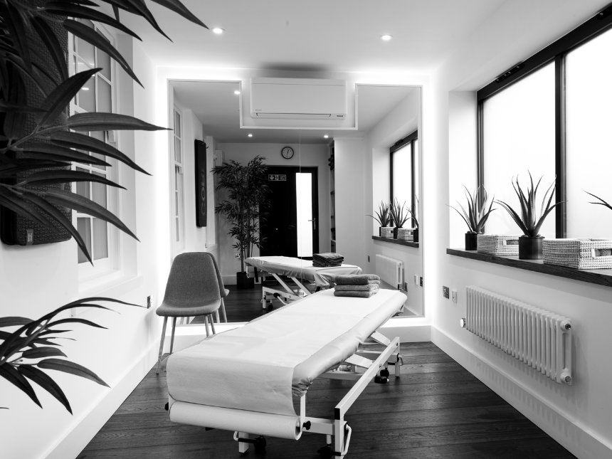 pilates treatment room